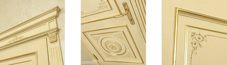 Classic doors model 5 detail