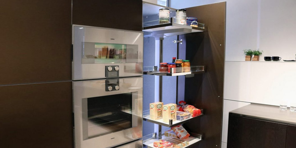 Bronze kitchen detail